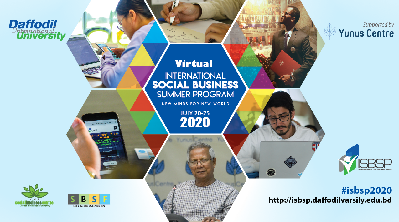 Virtual International Social Business Summer Program (ISBSP)-2020