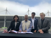 Yunus Signs Agreement with Mayor of Paris to Create Inclusive Olympic and Paralympic Games in 2024 