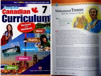 Yunus featured in Canadian High School Text Book